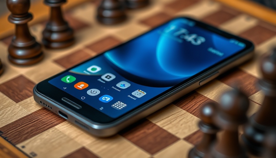 Pixel 9a launch April 10 smartphone on a chessboard.