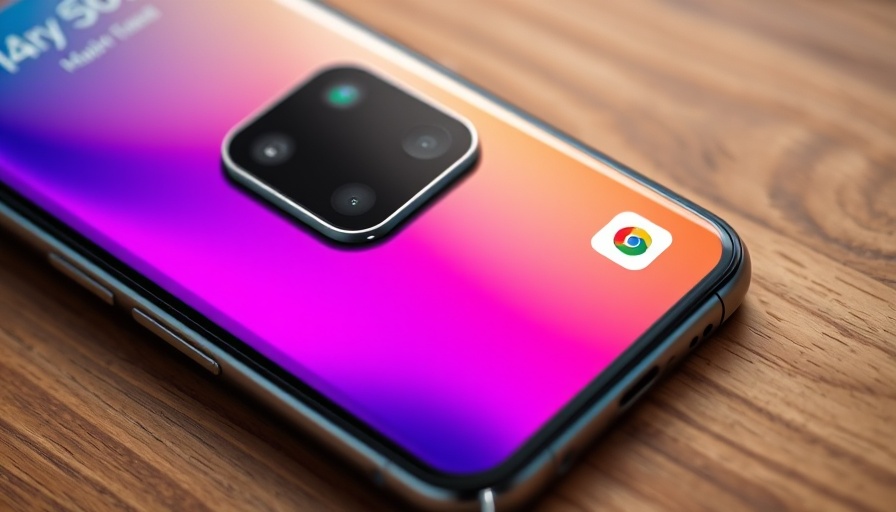 AI automation for entrepreneurs: modern smartphone with app icons.
