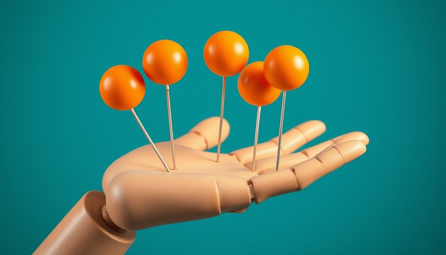 Balancing spheres as metaphor for running multiple businesses.