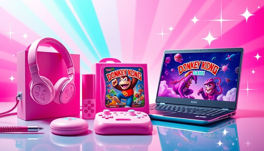 Labor Day video game deals vibrant display with accessories.