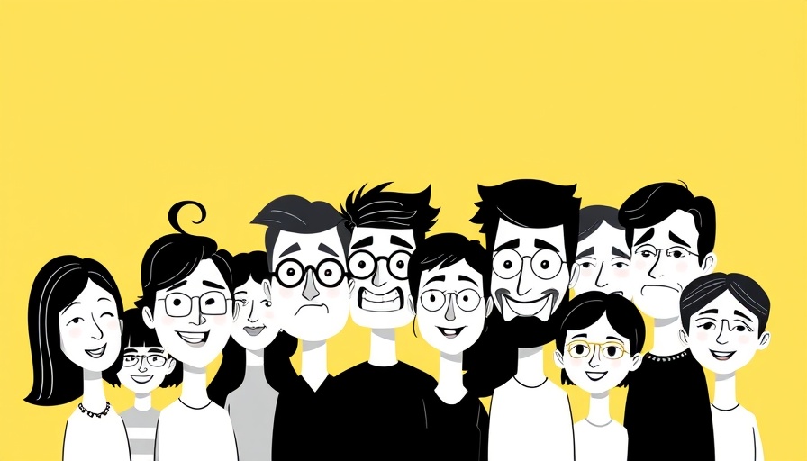 Abstract illustration of diverse people for how to find your target audience