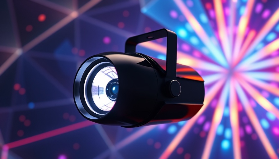 Nebula Capsule Air Projector with a vibrant starburst background.