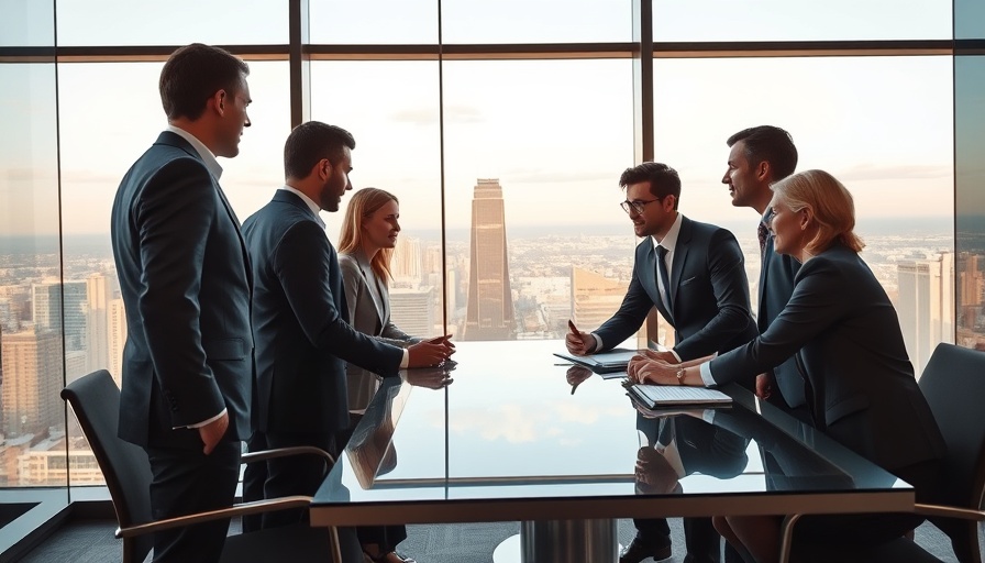 Business professionals discussing in high-rise office, Wells Fargo InvestCloud Partnership