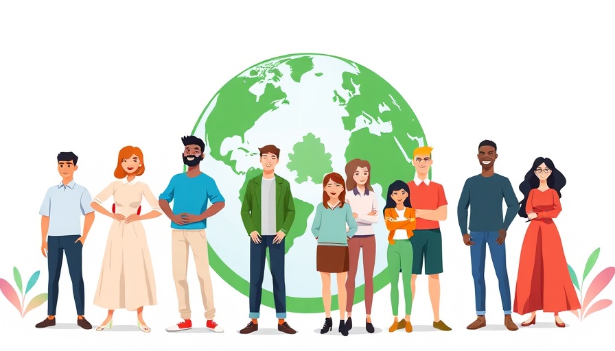 Diverse group of avatars with globe backdrop illustrating Employer of Record solutions