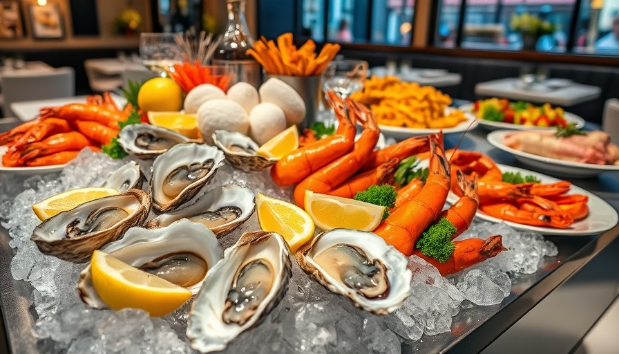 Delicious seafood variety in Popular Seafood Restaurants in Portland Maine.