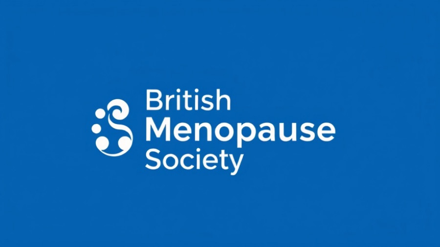 British Menopause Society logo for menopause in NHS health checks