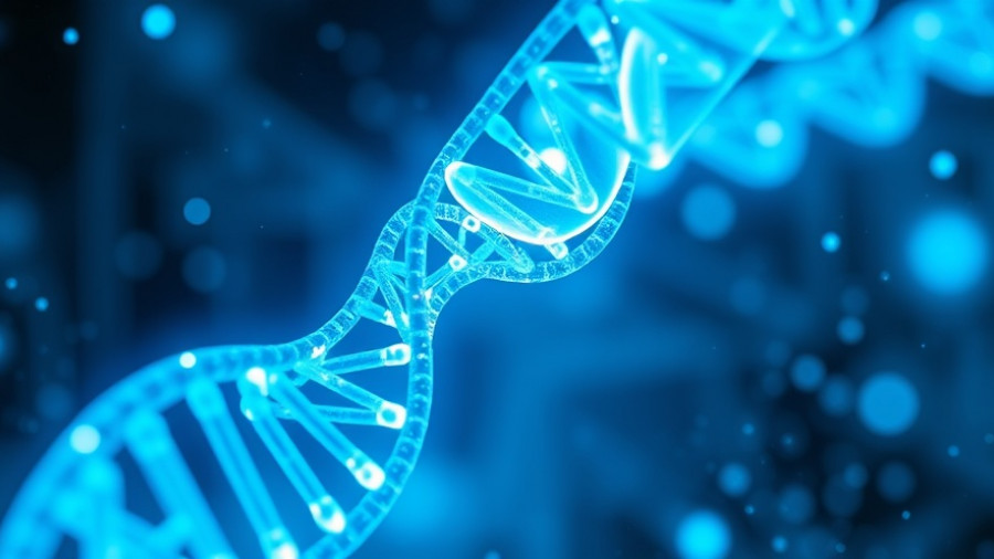 Futuristic DNA and digital hourglass for Progeria treatment research.