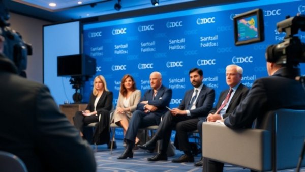 CDC panel on Hepatitis B vaccination changes, captured on camera.