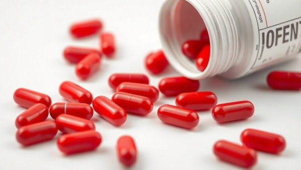 Close-up of ibuprofen pills for cancer risk reduction