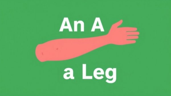 Graphic showing 'An Arm and a Leg' symbolizing rising health care costs.