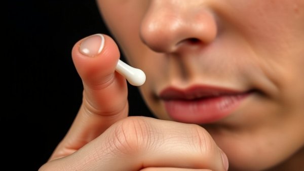 ABT-263 anti-aging drug cream being applied to finger