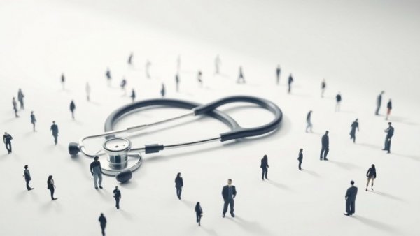 Concept of healthcare access with stethoscope and figures, Medicaid work requirements in Montana