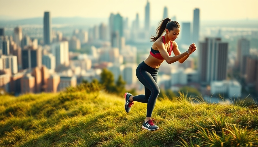 Athlete showcasing ketones for performance advantages outdoors.