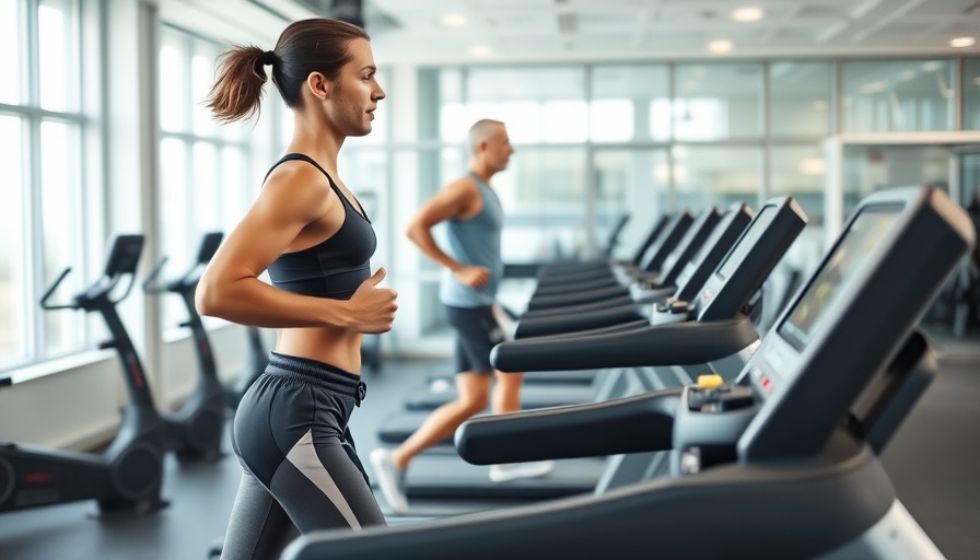 Person exercising in gym, highlighting benefits for liver inflammation.
