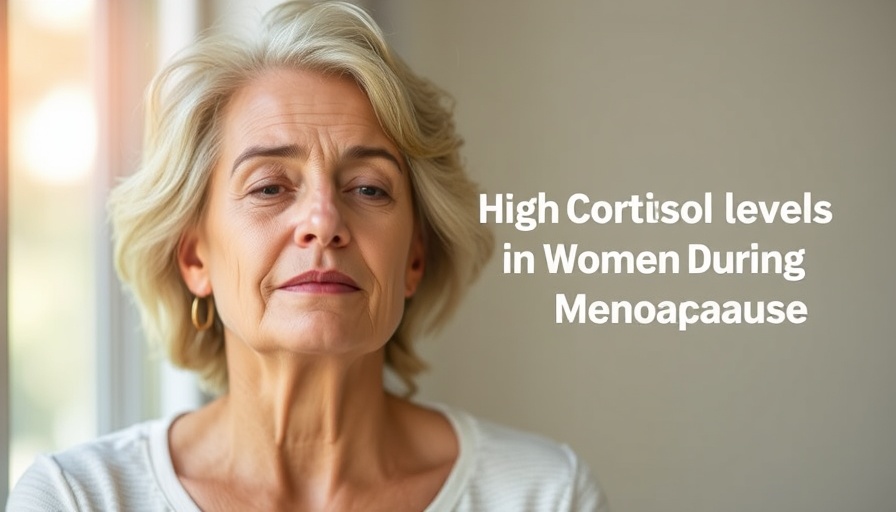 High Cortisol Levels in Women During Menopause