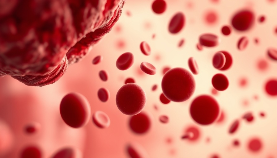 3D blood vessel illustration depicting vascular aging