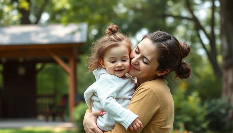 Woman holding child in park, related to Medicaid Coverage for Native Americans.