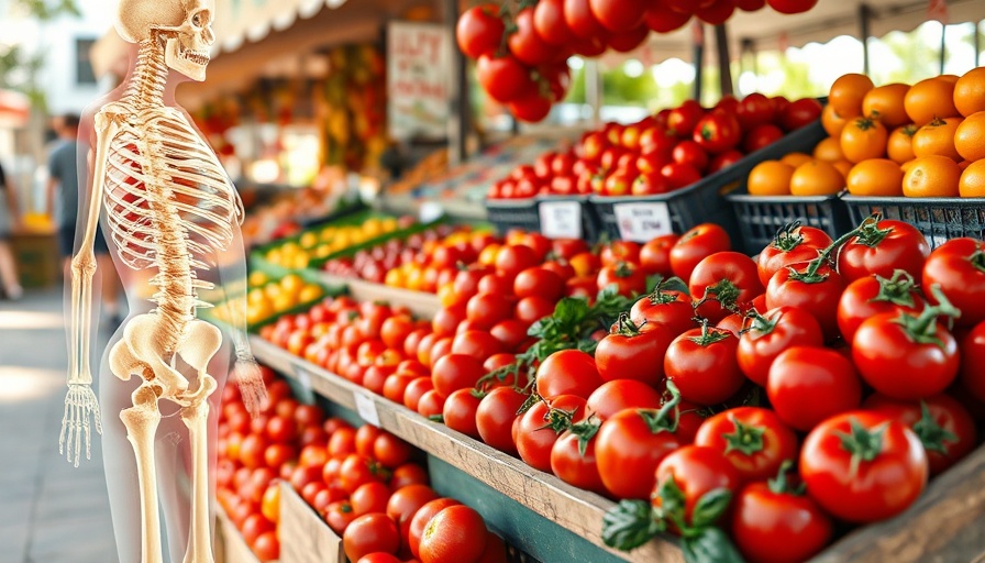 Bone density changes and tomatoes for lycopene and osteoporosis prevention.