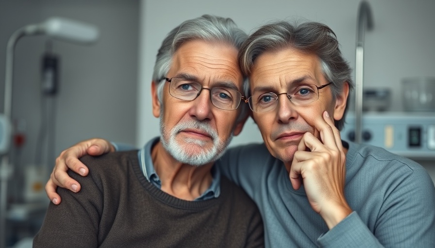 Couple in hospital room contemplating healthcare disputes.