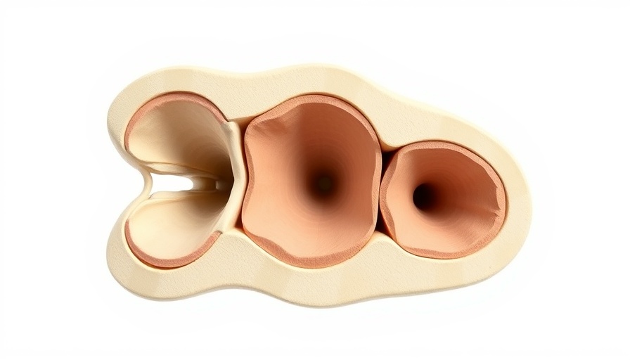 Detailed bone density cross-section illustration showing progression.