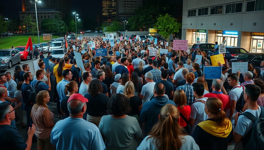 Protest about HIV outbreak in Maine related to drug policies, night gathering