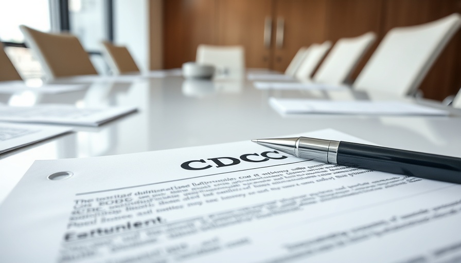 CDC vaccine meeting document on table with pen