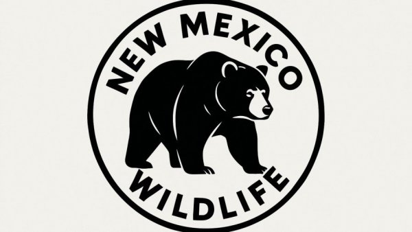 New Mexico Wildlife logo for the 2026 GilaFest, featuring a bear illustration.