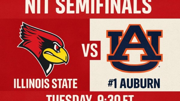 Illinois State gets shot at No. 1 overall seed Auburn in NIT semis