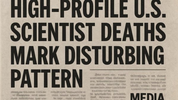 High-profile US scientist deaths mark disturbing pattern media