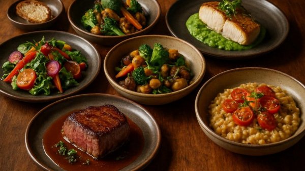 Gourmet dining spread, perfect for weekend activities in Albuquerque.