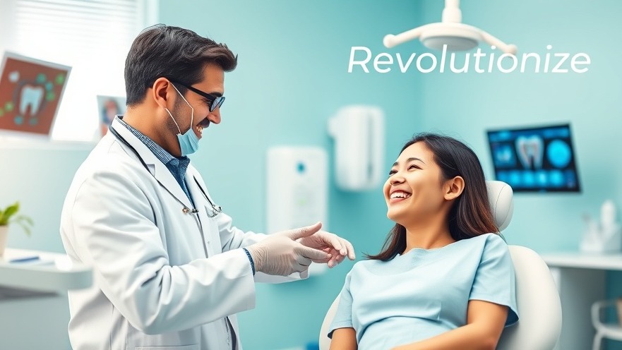 Dentist AI tools enhancing patient care in a modern dental office.