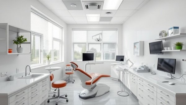 Modern dental office highlighting dental practice profitability
