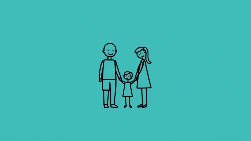 Minimalistic family symbol art highlighting parenting insights on childhood deception.