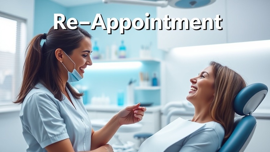 Friendly hygienist ensuring patient trust in a modern dental office with hygiene strategies.