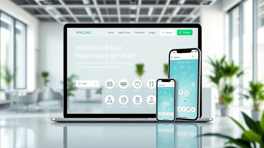 Sleek digital interface highlighting Dental Marketing Strategies with luxury dental care services.