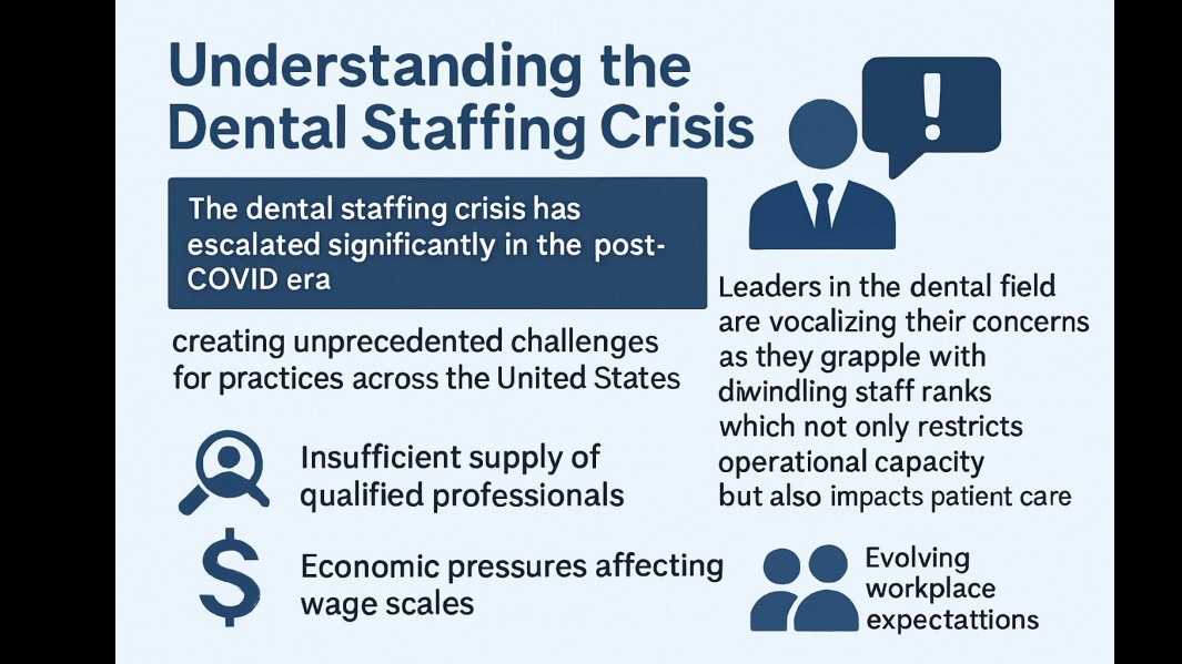 Understanding staff shortages in dentistry and their impact on patient care.