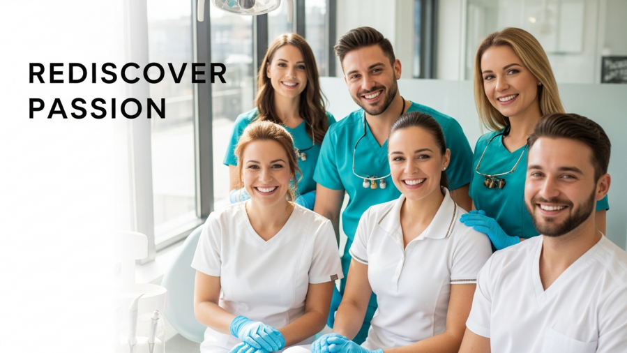 Empowering dentists through leadership coaching in a vibrant dental practice.