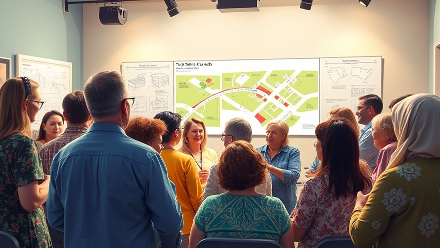 Tomball community events: residents passionately discussing urban development.