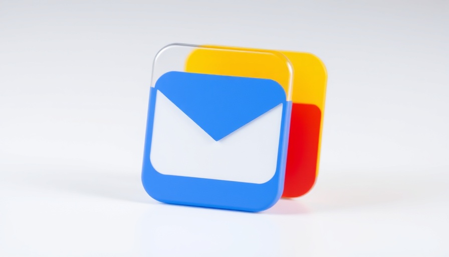 Digital Google News icon with layered design.