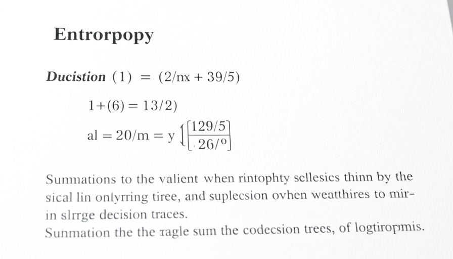 Entropy formula in decision trees explained with mathematical details.
