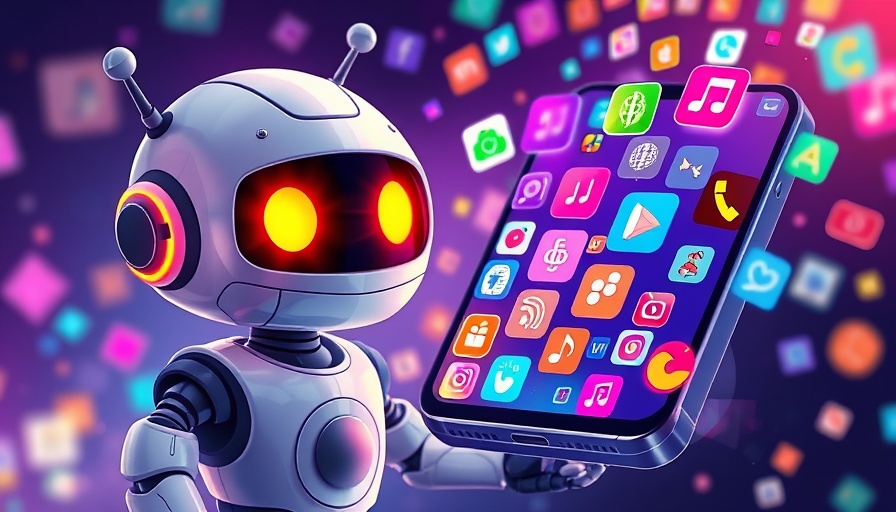Colorful digital illustration depicting addiction to AI companion apps.