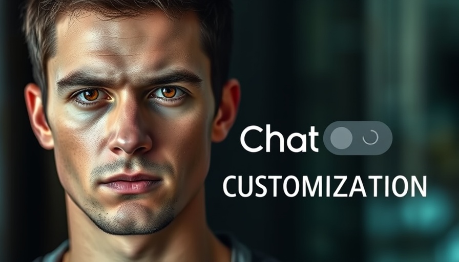 Customize Your ChatGPT Experience with on switch, tech theme.