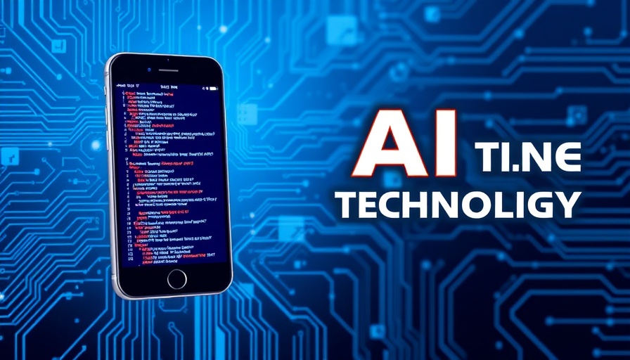 AI software engineer promo with futuristic design.