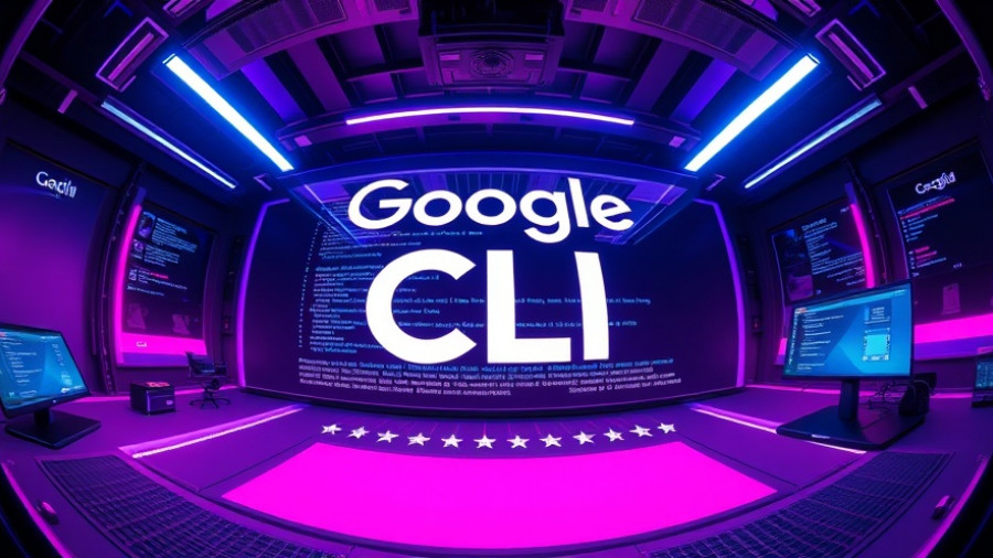 Interactive Google CLI advertisement with enhanced Gemini CLI interaction.