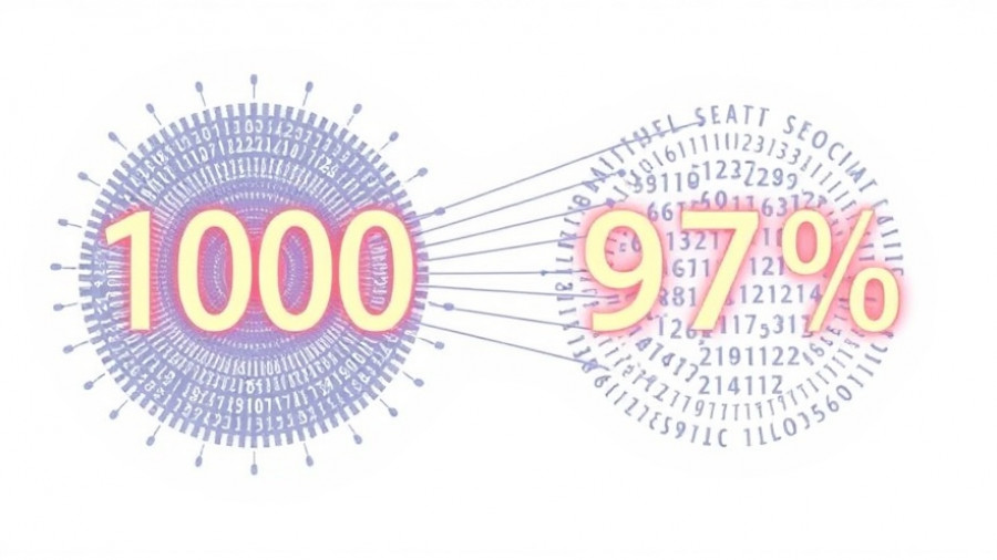 DeepSeek can use just 100 vision tokens to represent what would normally require 1,000 text tokens, and then decode it back with 97% accuracy.