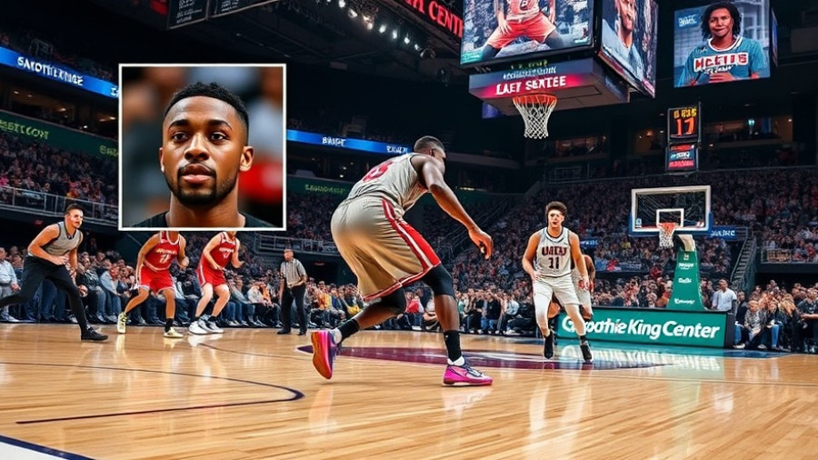 NBA game scene highlighting a player in neon shoes, relates to NBA gambling scandal.