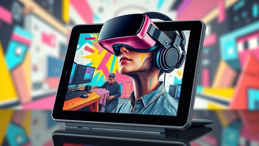 Collage featuring Boox Palma 2 Pro e-reader, VR headset, retro game.