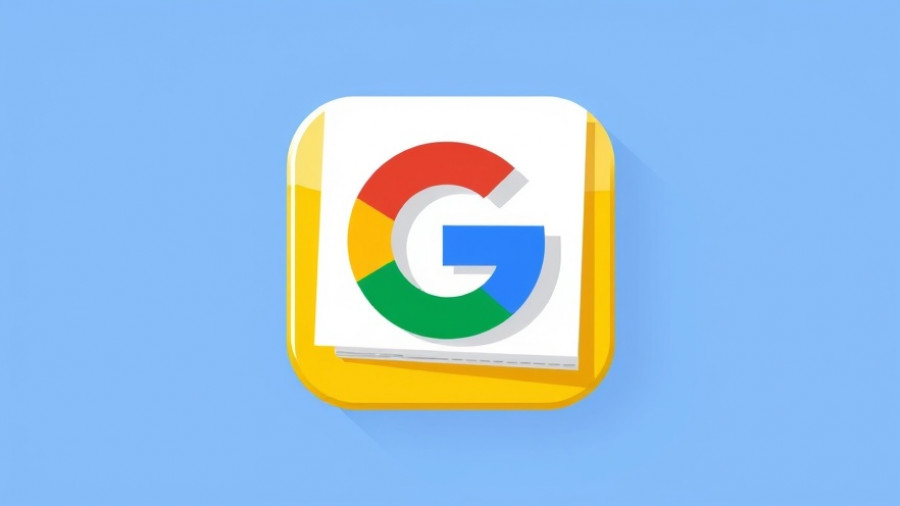 Google News icon in vibrant colors.