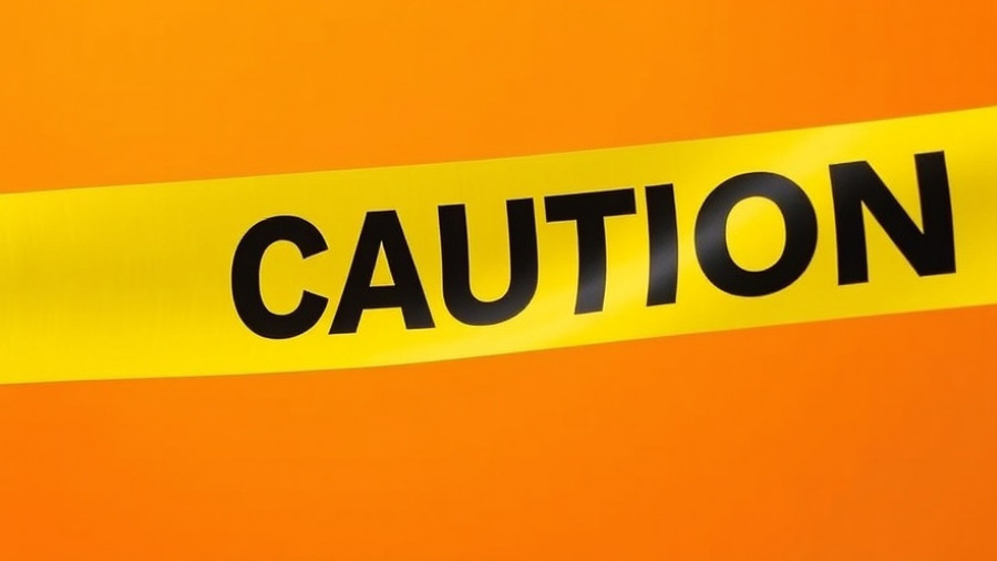 Caution tape symbolizes warning for malicious NPM packages.