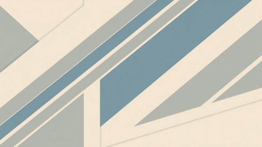 Abstract design with logo and text on geometric background for AI Patent Research Tool.